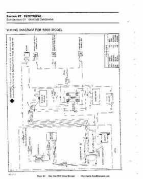 Bombardier SeaDoo 1990 factory shop manual, Page 94