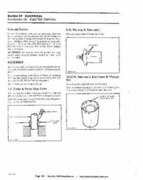 Bombardier SeaDoo 1990 factory shop manual, Page 104