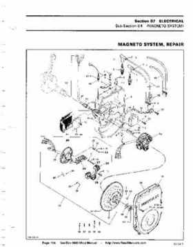 Bombardier SeaDoo 1990 factory shop manual, Page 106