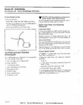 Bombardier SeaDoo 1990 factory shop manual, Page 113
