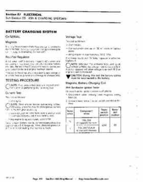 Bombardier SeaDoo 1990 factory shop manual, Page 119