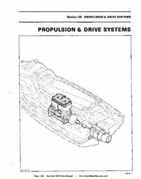 Bombardier SeaDoo 1990 factory shop manual, Page 129