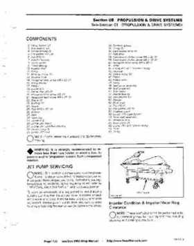 Bombardier SeaDoo 1990 factory shop manual, Page 132