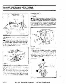 Bombardier SeaDoo 1990 factory shop manual, Page 137