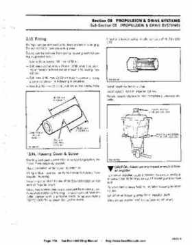 Bombardier SeaDoo 1990 factory shop manual, Page 138