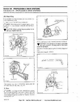 Bombardier SeaDoo 1990 factory shop manual, Page 139