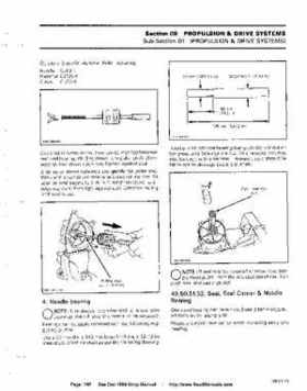 Bombardier SeaDoo 1990 factory shop manual, Page 140