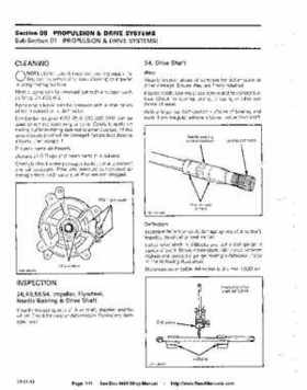 Bombardier SeaDoo 1990 factory shop manual, Page 141