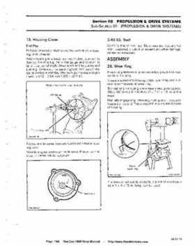 Bombardier SeaDoo 1990 factory shop manual, Page 144