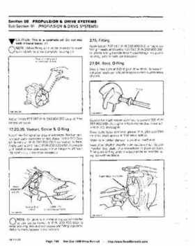 Bombardier SeaDoo 1990 factory shop manual, Page 149
