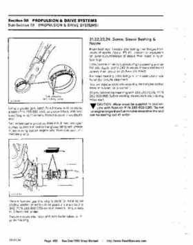 Bombardier SeaDoo 1990 factory shop manual, Page 153