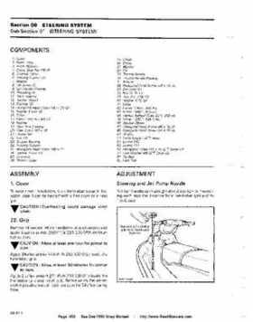 Bombardier SeaDoo 1990 factory shop manual, Page 162