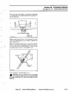 Bombardier SeaDoo 1990 factory shop manual, Page 163