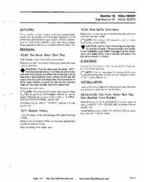 Bombardier SeaDoo 1990 factory shop manual, Page 167