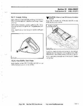 Bombardier SeaDoo 1990 factory shop manual, Page 169
