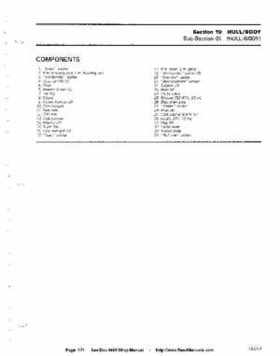 Bombardier SeaDoo 1990 factory shop manual, Page 171