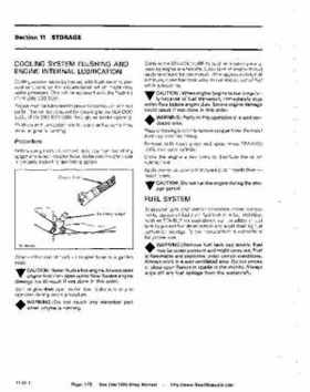 Bombardier SeaDoo 1990 factory shop manual, Page 175