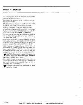 Bombardier SeaDoo 1990 factory shop manual, Page 177