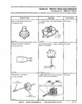 Bombardier SeaDoo 1992 factory shop manual, Page 25