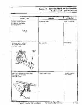 Bombardier SeaDoo 1992 factory shop manual, Page 27