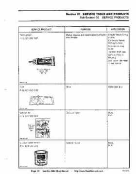 Bombardier SeaDoo 1992 factory shop manual, Page 35