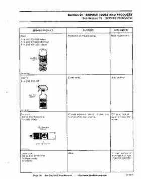 Bombardier SeaDoo 1992 factory shop manual, Page 39