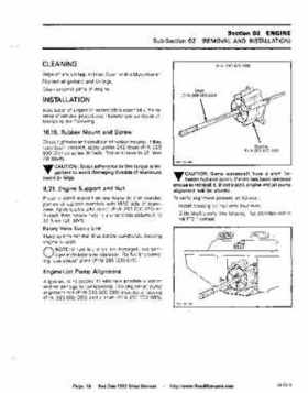 Bombardier SeaDoo 1992 factory shop manual, Page 49