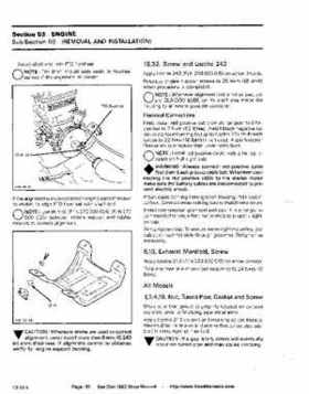 Bombardier SeaDoo 1992 factory shop manual, Page 50