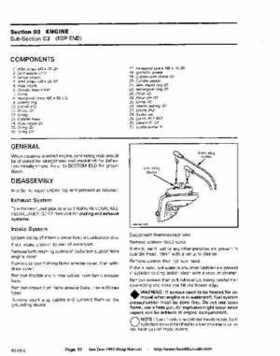 Bombardier SeaDoo 1992 factory shop manual, Page 53