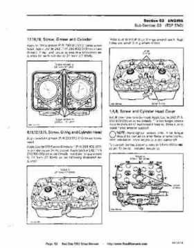 Bombardier SeaDoo 1992 factory shop manual, Page 62