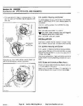 Bombardier SeaDoo 1992 factory shop manual, Page 68
