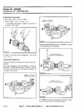 Bombardier SeaDoo 1992 factory shop manual, Page 75