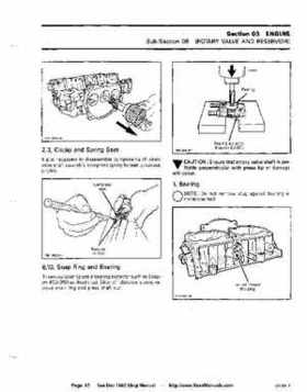 Bombardier SeaDoo 1992 factory shop manual, Page 83