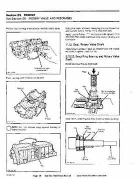 Bombardier SeaDoo 1992 factory shop manual, Page 88