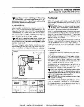 Bombardier SeaDoo 1992 factory shop manual, Page 99