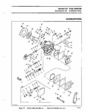 Bombardier SeaDoo 1992 factory shop manual, Page 107