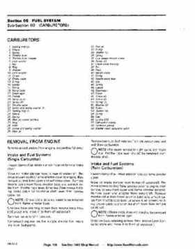 Bombardier SeaDoo 1992 factory shop manual, Page 108