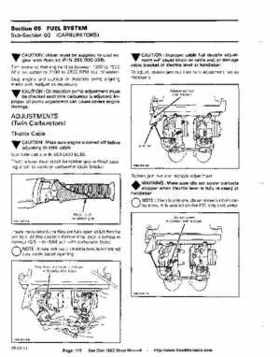 Bombardier SeaDoo 1992 factory shop manual, Page 118