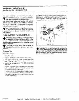 Bombardier SeaDoo 1992 factory shop manual, Page 120