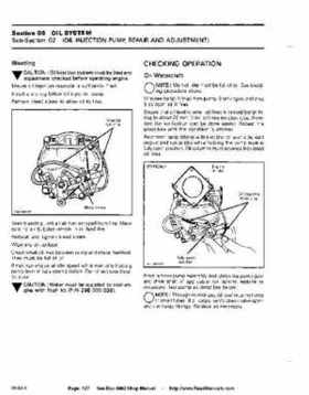 Bombardier SeaDoo 1992 factory shop manual, Page 127
