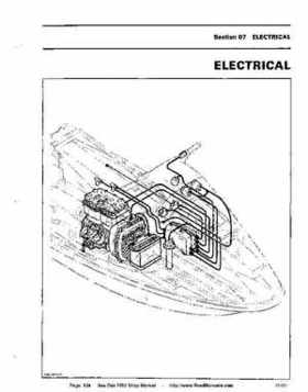 Bombardier SeaDoo 1992 factory shop manual, Page 129