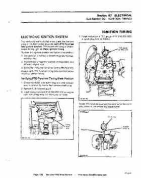 Bombardier SeaDoo 1992 factory shop manual, Page 132