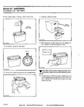 Bombardier SeaDoo 1992 factory shop manual, Page 139