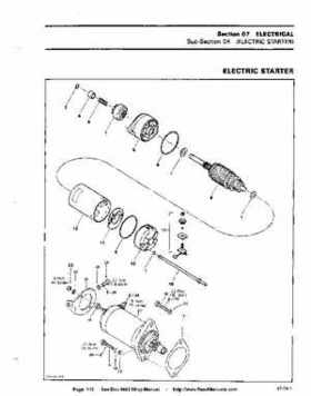 Bombardier SeaDoo 1992 factory shop manual, Page 142