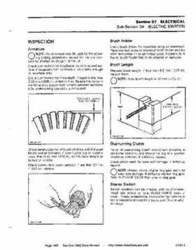 Bombardier SeaDoo 1992 factory shop manual, Page 146
