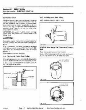 Bombardier SeaDoo 1992 factory shop manual, Page 147