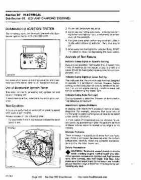 Bombardier SeaDoo 1992 factory shop manual, Page 160