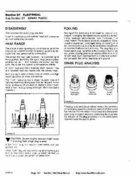Bombardier SeaDoo 1992 factory shop manual, Page 167
