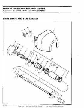 Bombardier SeaDoo 1992 factory shop manual, Page 172