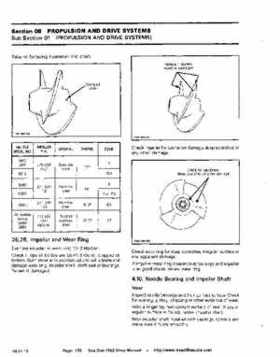 Bombardier SeaDoo 1992 factory shop manual, Page 186